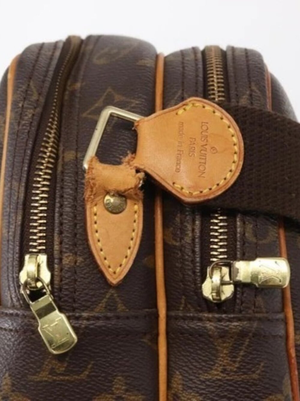 LOUIS VUITTON Monogram Reporter PM Shoulder Bag M45254 LV Auth 165394A - Picture 11 of 16